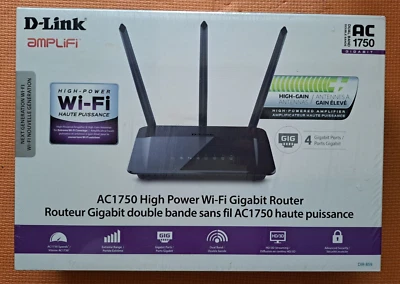 D-Link WiFi Router AC1750 Dir-859 Smart Internet Network System High Speed Dual - Image 1 of 4