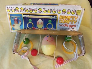 Vintage 1978 Collier Intl U.S.A. Musical Mobile Baby Crib Toy HUMPTY DUMPTY - Picture 1 of 7