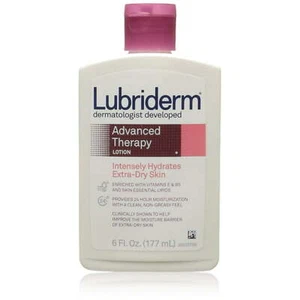 Lubriderm Body Lotion Advanced Therapy Intensely Hydrates Extra Dry Skin 6 oz - Picture 1 of 2