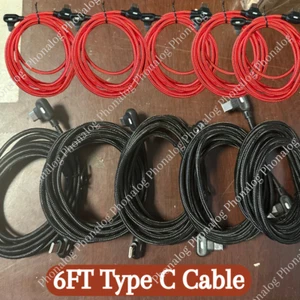 90 Degree Right Angle USB C to USB C Type C Cable PD Fast Charging Cord 6FT Lot  - Picture 1 of 11