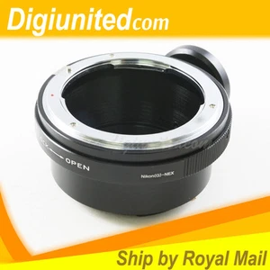 Nikon G F AF-S mount lens to Sony E mount NEX adapter A7 A7R A6500 VG20 tripod - Picture 1 of 1