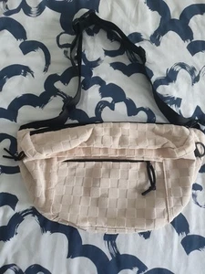 Tasche Schulter Rucksack NEU Beige Groß Viele Fächer RV Riemen Verstellbar - Bild 1 von 10