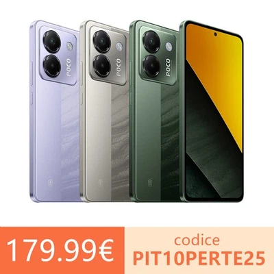 Xiaomi POCO M7 Pro 5G Smartphone 12+512GB 120Hz 6.67' Dimensity7025 Ultra Global - Immagine 1 di 4