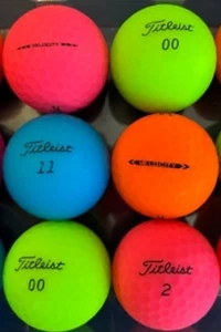 Titleist Velocity - 3 Dozen/ Assorted Colors - Mint to Near Mint - Picture 1 of 1