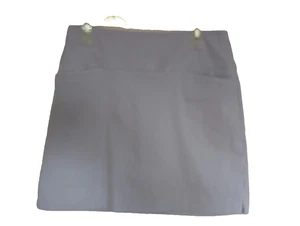 SC & CO Damen adretter sportlicher Skort Rock Gr. M blau Nadelstreifen Stretch Taschen - Bild 1 von 13