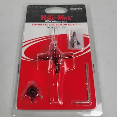R/C Heli-Max Pro Series Complete CNC Rotor Head HMXE7476 Novus CP  New  - Image 1 of 4