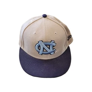 New Era North Carolina Tarheels 59FIFTY Cap Hat Fitted 7 1/8 Embroidered Logo - Picture 1 of 7