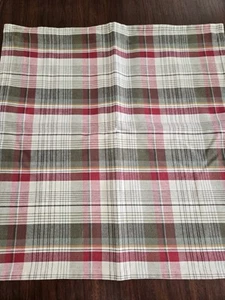 Pottery Barn Kirkwood Plaid Pillow Cover 20x20 - Picture 1 of 5