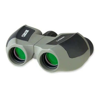 Carson 7x18 MiniScout Porro BK-7 Prism Lightweight Binoculars, Matte - JD-718 - Image 1 of 4