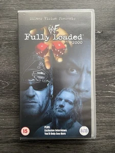 Fully Loaded 2000 - WWF/WWE VHS PPV Silver Vision Taker Hhh VHS Cassette - Picture 1 of 3