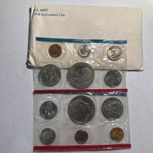 1978 P&D United States Mint Uncirculated 12-Coin Set - Picture 1 of 1