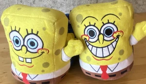 Sponge Bob Squarepants childrens' slippers size 4-5 blue - Picture 1 of 7