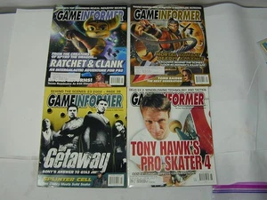 VINTAGE Game Informer Magazine Issue 108 109 110 111 FOUR ISSUES 1 PRICE - Bild 1 von 1