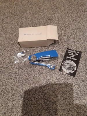 Vintage Sun Automatic Handnähmaschine Blau Hong Kong - Bild 1 von 4