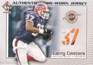 Larry Centers 2002 Private Stock Jersey Numbers Patch Variation Master Proof 1/1 - Picture 1 of 1