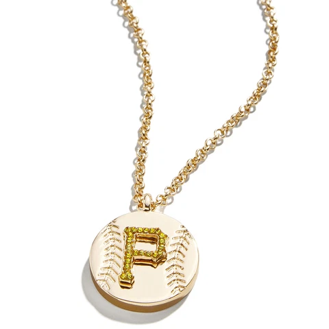 BaubleBar Pittsburgh Pirates Pendant Necklace Cover