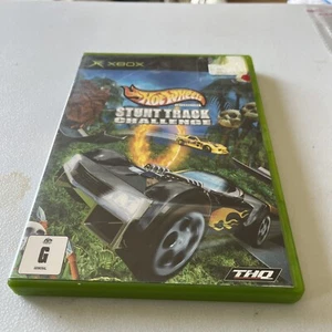 Rare Hot Wheels Stunt Track Challenge Microsoft Xbox No Manual - Bild 1 von 4