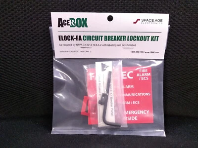 SPACE AGE ELECTRONICS Space Age Model #ELOCK-FA, Circuit Breaker protection Kit.