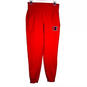 Felpa Champion vintage uomo piccola rossa tessuto rovesciato felpa pantaloni - Foto 1 di 9