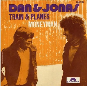 DAN & JONAS TRAIN & PLANES / MONEYMAN FRENCH 45 PS 7" - Imagen 1 de 1