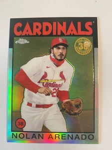 Baseball 2021 Topps Chrome 1986 #86BC-5 Nolan Arenado - St Louis Cardinals - Foto 1 di 1