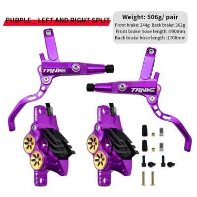 MTB 4 Piston Hydraulic Disc Brake 900/1700mm Oil Pressure AM DH Road MTB Bike - Image 1 of 4