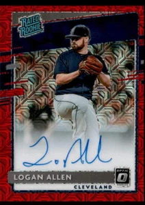 Donruss Optic Logan Allen 2020 clasificación Rookie Red Mojo automático/99 #RRS-LA - Imagen 1 de 2