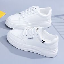 Zapatillas De Deporte Para Mujer Zapatos Deportivas Blancos Moda Tenis Elegante