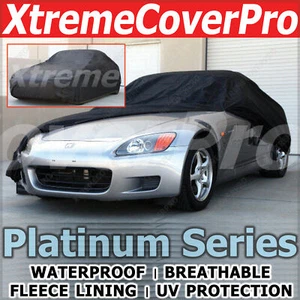 2000 2001 2002 2003 2004 Honda S2000 Waterproof Car Cover BLACK - Picture 1 of 11