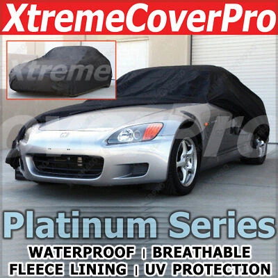 Cubierta de coche impermeable negra Honda S2000 2000 2001 2002 2003 2004 Foto 1 de 4