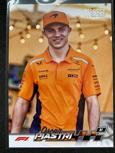 2024 TOPPS Paddock Pass Formula 1 Racing 8 Oscar Piastri (McLaren) - Bild 1 von 2