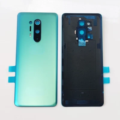 For OnePlus 8 / 8 Pro Rear Back Cover Housing Door Battery Cover + Camera Lens - Image 1 of 4