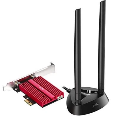 Newest AX5400 WiFi 6E PCIe Card, Bluetooth 5.2 PCIe Adapter, AX210 Inside - Image 1 of 4