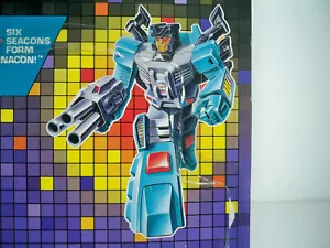K201561 Nautilator tarjeta completa trasera 1986 G1 Transformers original seacon vintage - Imagen 1 de 12