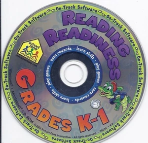 Reading Readiness Grade K-1 (Ages 4-6 School Zone On PC CD, kids learn words) - Picture 1 of 1
