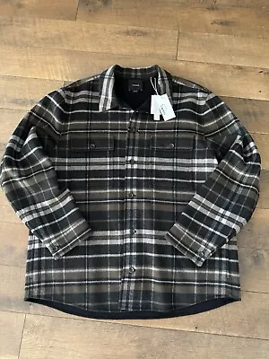 NWT Vince Wool-Blend Shirt Jacket Men's XXLT Very Rare Limited - Image 1 of 4