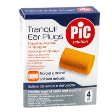 Pic tappi auricolari in spugna 4pz