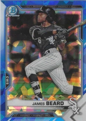 2021 BOWMAN CHROME SAPPHIRE PROSPECTS (YOU PICK) SEE LIST & SCANS - Image 1 of 4