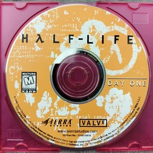 Half-Life - Day One Edition PC Rare Demo HTF Disc Only - Picture 1 of 9