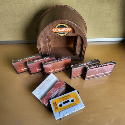 Comedy Superstars Humor Cassette Tape Jukebox Set Box 50s Burns Abbott Rogers - Image 1 of 4