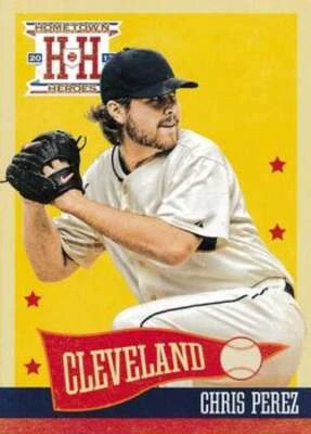 2013 Panini Hometown Heroes #188 Chris Perez NMMT Indians  ID:6838 - Image 1 of 2