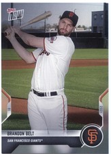 2021 Topps Now Road to Opening Day #OD441 Brandon Belt/342* - NM