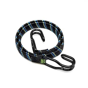 ROK 45020-R All Purpose Standard Stretch Strap Black/Blue/Green/Reflective - Picture 1 of 3