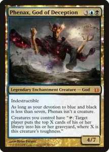 Phenax, God of Deception Custom Deck Commander MTG - Picture 1 of 8