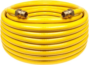 100Ft 3/4'' Flexible Gas Line, CSST Corrugated Stainless Steel Tubing Pipe Kit, - Picture 1 of 8
