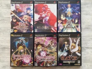 SONY PS2 Fate & Melty Blood &  Rozen Maiden & Black Cat set from Japan - Picture 1 of 14