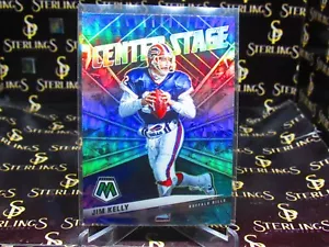 2021 PANINI MOSAIC Jim Kelley SILVER PRIZM BUFFALO BILLS LEGEND SUPERSTAR HOT! - Picture 1 of 2
