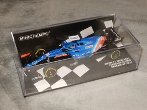 Minichamps F1 1:43 F Alonso Alpine A521 Bahrain GP 2021 - Picture 1 of 5