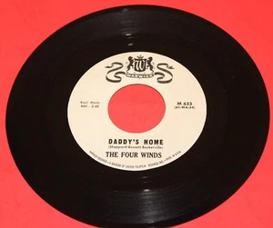 THE FOUR WINDS "DADDY'S HOME" 1961 RARE DOOWOP PROMO WARWICK NEAR MINT - HEAR IT - Imagen 1 de 2