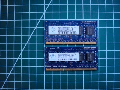 2 x NANYA NT2GC64B88B0NS-CG RAM 4GB (2 x 2GB) 1Rx8 PC3-10600S DDR3 Pair - Image 1 of 2